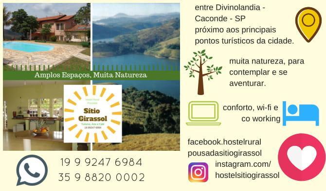 Sitio Girassol Hostel Каконде Екстериор снимка